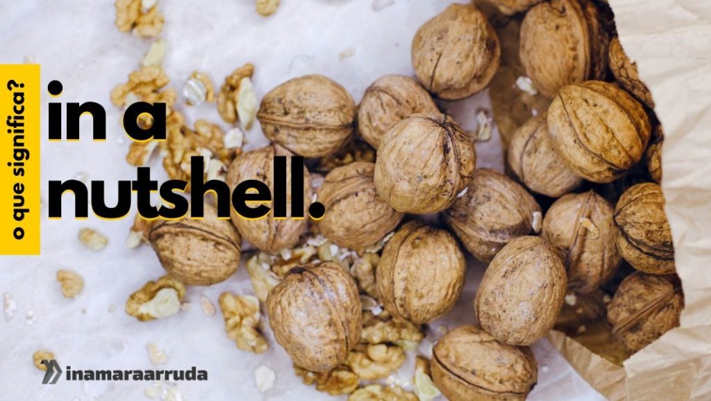 O Que Significa "In a Nutshell" em Inglês? Inamara Arruda