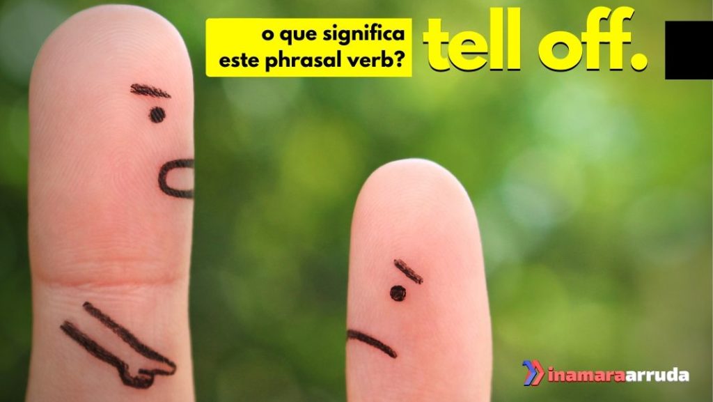 Tell off. Tell verb.