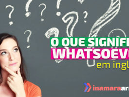 "Whatsoever" em inglês