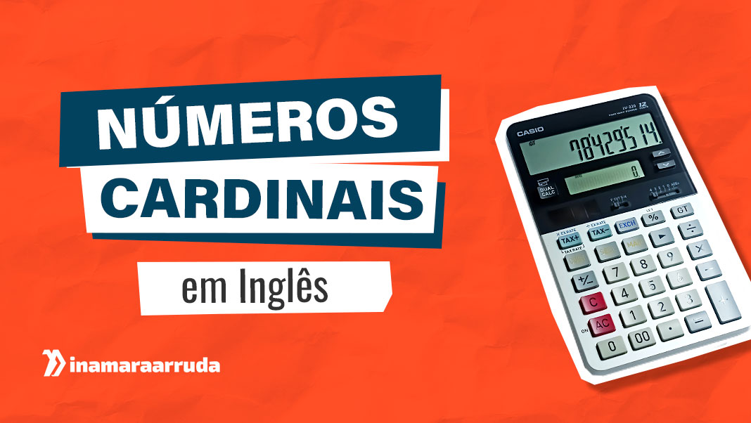 Números cardinais em inglês - Toda Matéria